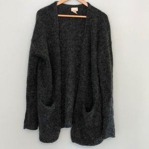 H&M Conscious Collection Mohair Cardigan Sweater